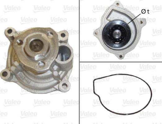 Valeo 506867 - Vesipumppu inparts.fi