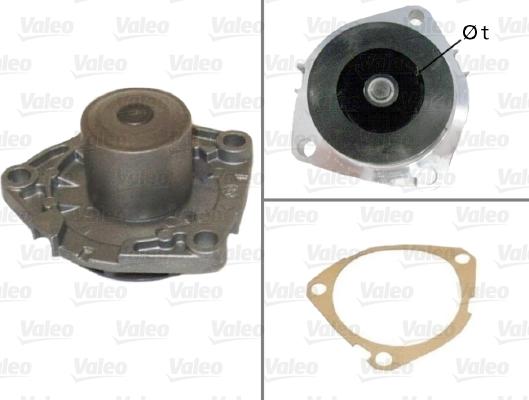 Valeo 506808 - Vesipumppu inparts.fi