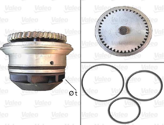 Valeo 506877 - Vesipumppu inparts.fi