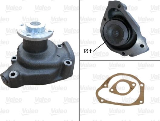 Valeo 506358 - Vesipumppu inparts.fi