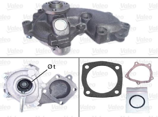 Valeo 506298 - Vesipumppu inparts.fi