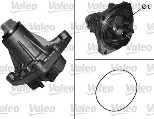 Valeo 506281 - Vesipumppu inparts.fi