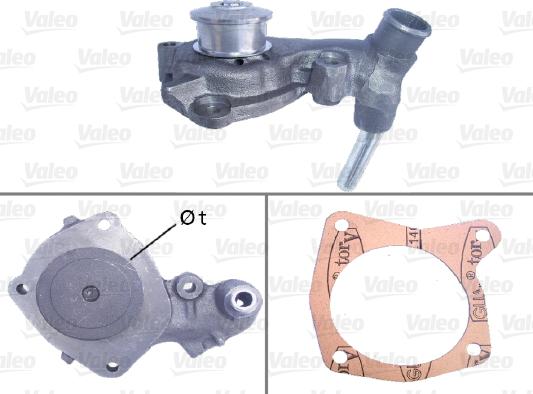 Valeo 506287 - Vesipumppu inparts.fi