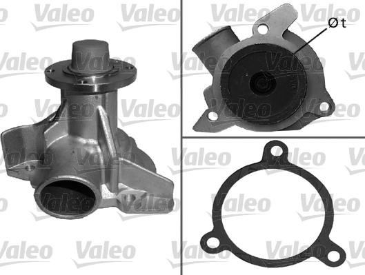 Valeo 506278 - Vesipumppu inparts.fi