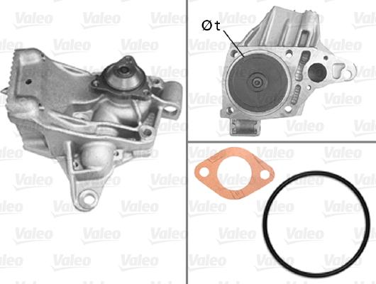 Valeo 506783 - Vesipumppu inparts.fi