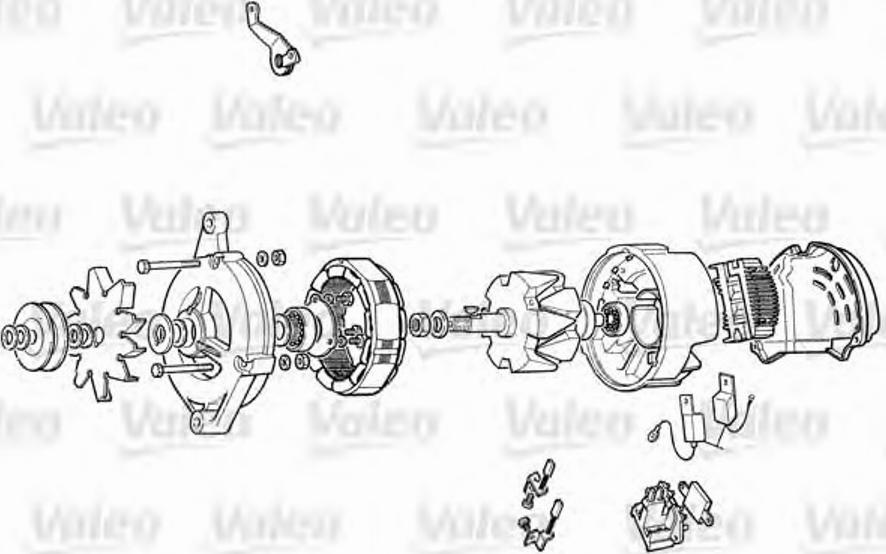 Valeo 514 011 A - Laturi inparts.fi