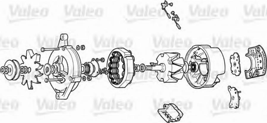 Valeo 7529B - Laturi inparts.fi