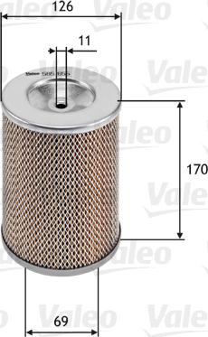 Valeo 585655 - Ilmansuodatin inparts.fi