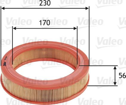 Valeo 585650 - Ilmansuodatin inparts.fi