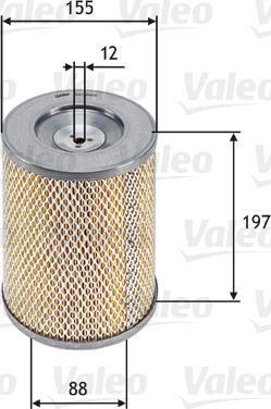 Valeo 585666 - Ilmansuodatin inparts.fi