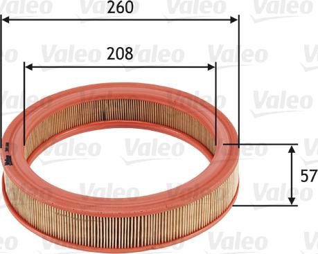 Valeo 585686 - Ilmansuodatin inparts.fi