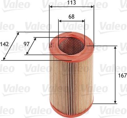 Valeo 585623 - Ilmansuodatin inparts.fi