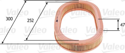 Valeo 585674 - Ilmansuodatin inparts.fi