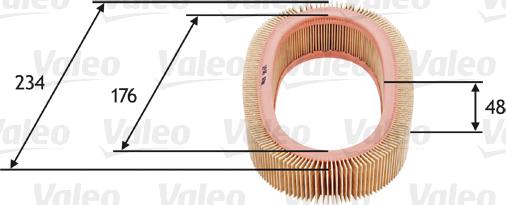 Valeo 585671 - Ilmansuodatin inparts.fi