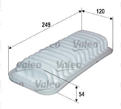 Valeo 585192 - Ilmansuodatin inparts.fi