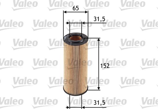 Valeo 586545 - Öljynsuodatin inparts.fi