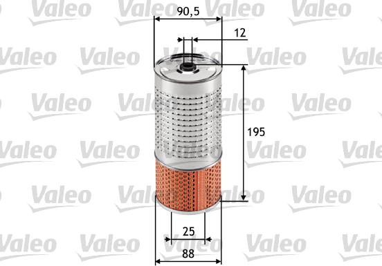 Valeo 586546 - Öljynsuodatin inparts.fi