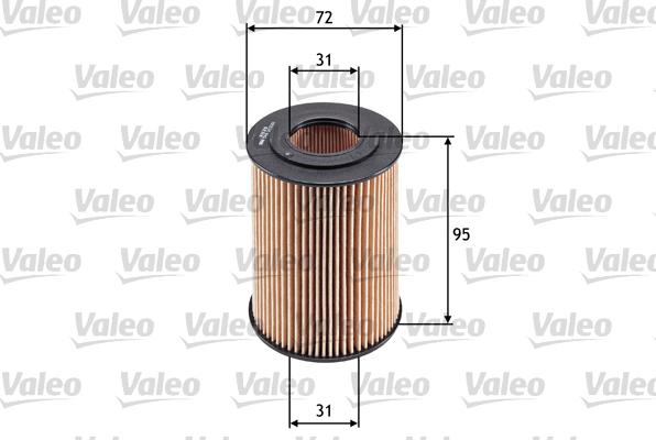 Valeo 586548 - Öljynsuodatin inparts.fi