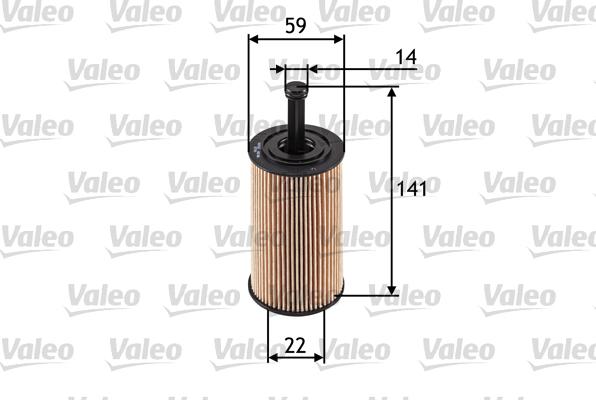 Valeo 586509 - Öljynsuodatin inparts.fi