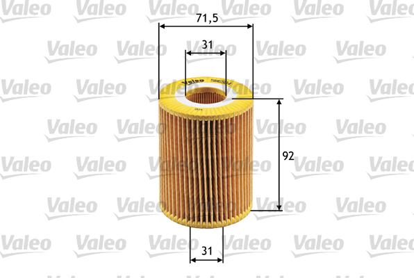 Valeo 586504 - Öljynsuodatin inparts.fi