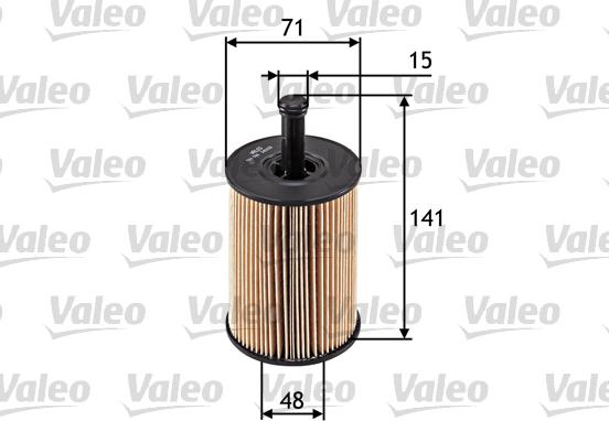 Valeo 586506 - Öljynsuodatin inparts.fi