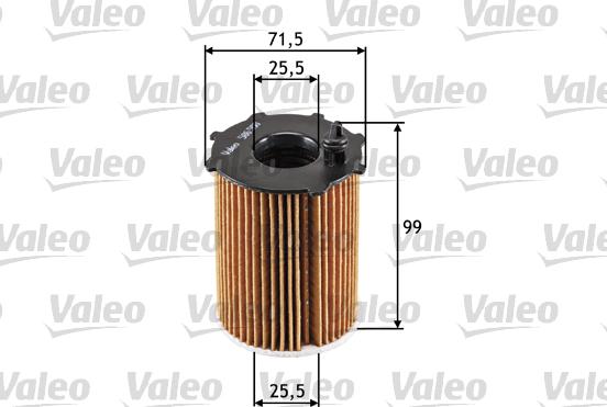 Valeo 586500 - Öljynsuodatin inparts.fi