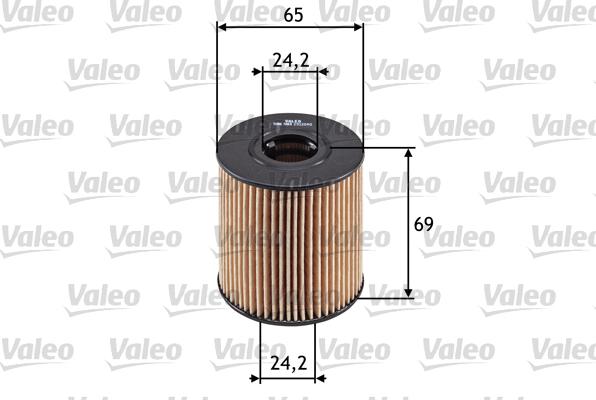 Valeo 586503 - Öljynsuodatin inparts.fi