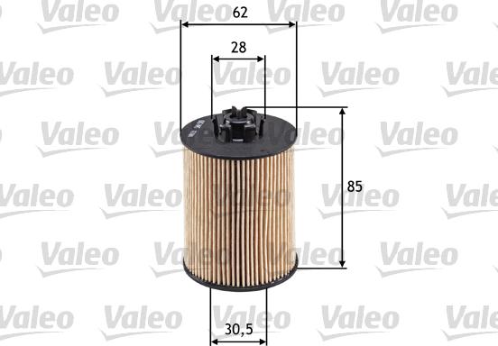 Valeo 586519 - Öljynsuodatin inparts.fi