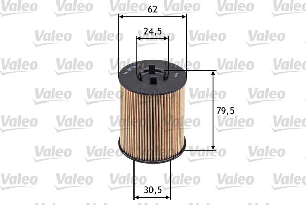 Valeo 586539 - Öljynsuodatin inparts.fi