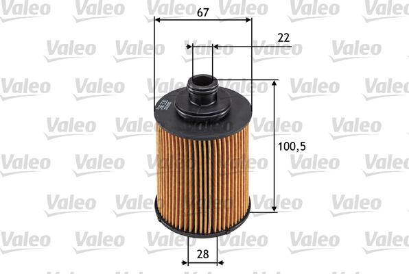 Valeo 586530 - Öljynsuodatin inparts.fi