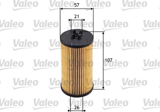 Valeo 586531 - Öljynsuodatin inparts.fi