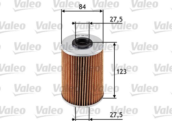 Valeo 586538 - Öljynsuodatin inparts.fi