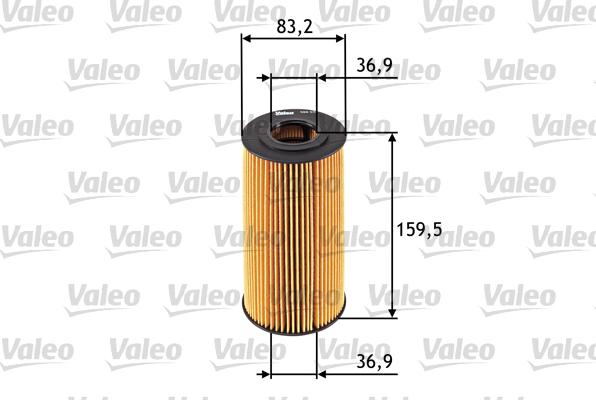 Valeo 586537 - Öljynsuodatin inparts.fi