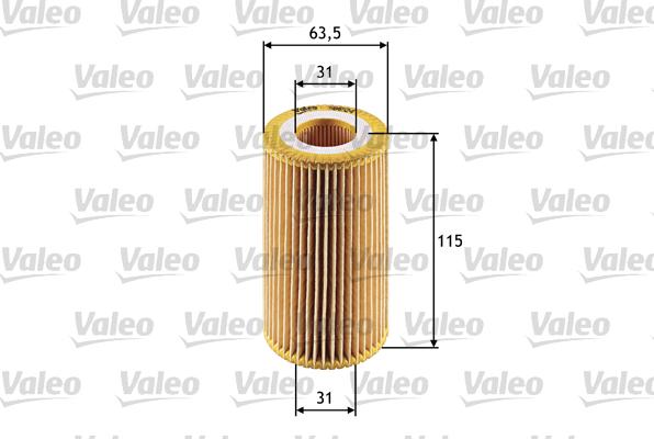 Valeo 586524 - Öljynsuodatin inparts.fi