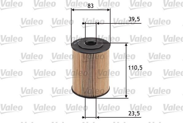 Valeo 586526 - Öljynsuodatin inparts.fi