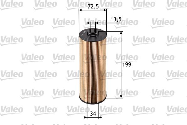 Valeo 586520 - Öljynsuodatin inparts.fi