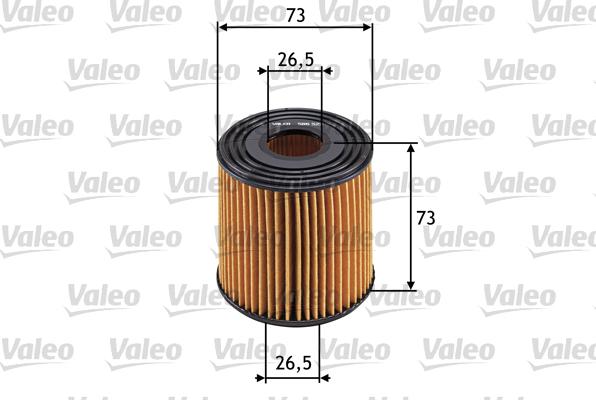 Valeo 586523 - Öljynsuodatin inparts.fi