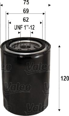 Valeo 586103 - Öljynsuodatin inparts.fi