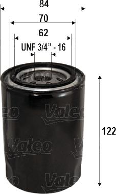 Valeo 586117 - Öljynsuodatin inparts.fi