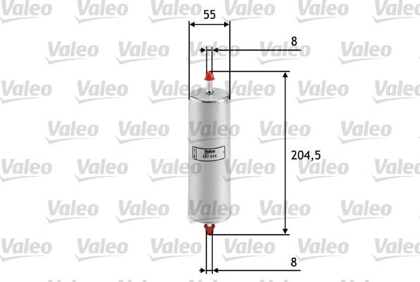 Valeo 587015 - Polttoainesuodatin inparts.fi