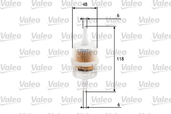 Valeo 587011 - Polttoainesuodatin inparts.fi