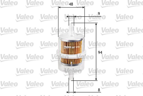 Valeo 587013 - Öljynsuodatin inparts.fi