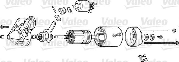 Valeo 534029A - Käynnistinmoottori inparts.fi