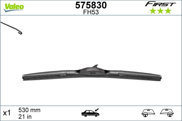 Valeo 575830 - Pyyhkijänsulka inparts.fi