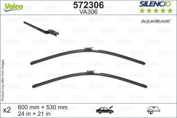 Valeo 572306 - Pyyhkijänsulka inparts.fi