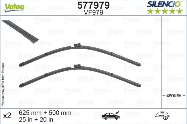 Valeo 577979 - Pyyhkijänsulka inparts.fi