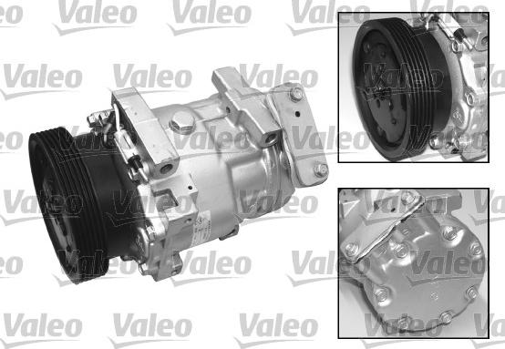 Valeo 699914 - Kompressori, ilmastointilaite inparts.fi