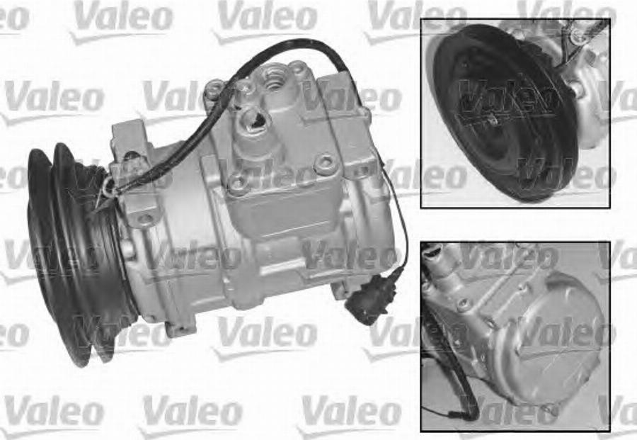 Valeo 699651 - Kompressori, ilmastointilaite inparts.fi