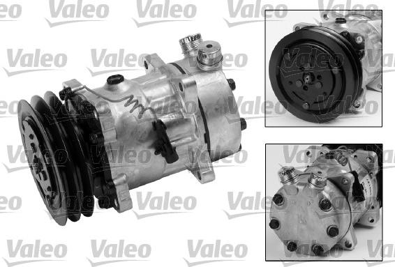 Valeo 699147 - Kompressori, ilmastointilaite inparts.fi