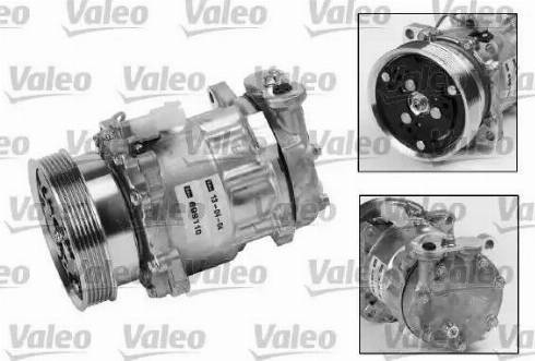 Valeo 699110 - Kompressori, ilmastointilaite inparts.fi